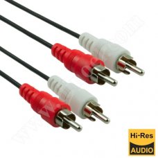 Кабел RoTech, RCA(M)x2 - RCA(M)x2, 3.0m Кабел RoTech, RCA(M)x2 - RCA(M)x2, 3.0m
