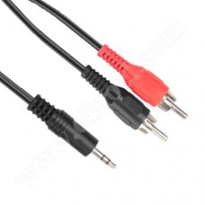 Кабел RoTech, High Quality, Jack 3.5mm(M) - RCA(M)x2, 1.5m Кабел RoTech, High Quality, Jack 3.5mm(M) - RCA(M)x2, 1.5m
