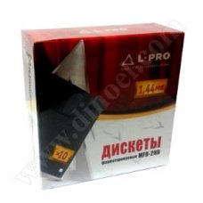 L-Pro, FD, 1.44MB, дискети, в опаковка 10бр. L-Pro, FD, 1.44MB, дискети, в опаковка 10бр.
