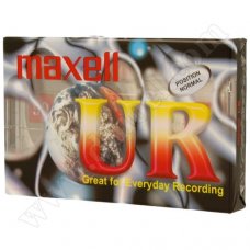 Аудио касетка Maxell, Normal bias, UR-90min, опаковка 5бр. Аудио касетка Maxell, Normal bias, UR-90min, опаковка 5бр.