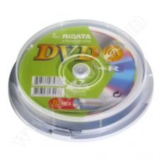 DVD+R RiDATA, 4.7GB, 16X, Cake box 10бр. DVD+R RiDATA, 4.7GB, 16X, Cake box 10бр.