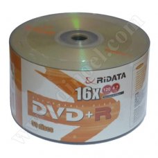 DVD+R RiDATA, 4.7GB, 16X, целофан 50бр. DVD+R RiDATA, 4.7GB, 16X, целофан 50бр.