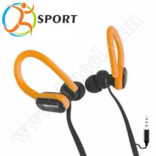 Слушалки с микрофон Esperanza, Sport, EH197KO, 3.5mm, jack x1, Orange Слушалки с микрофон Esperanza, Sport, EH197KO, 3.5mm, jack x1, Orange