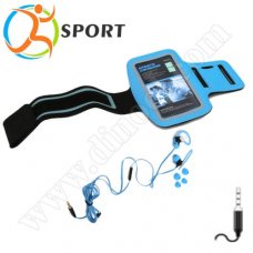Слушалки с микрофон Platinet, Sport, PM1070, 3.5mm, jack x1, Blue Слушалки с микрофон Platinet, Sport, PM1070, 3.5mm, jack x1, Blue