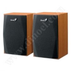 Тонколони Genius, SP-HF150, 2x 2W, USB, Wooden Design, Brown Тонколони Genius, SP-HF150, 2x 2W, USB, Wooden Design, Brown