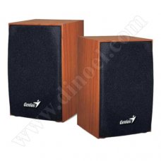 Тонколони Genius, SP-HF160, 2x 2W, USB, Wooden Style, Brown Тонколони Genius, SP-HF160, 2x 2W, USB, Wooden Style, Brown