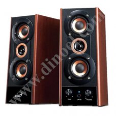 Тонколони Genius, SP-HF800A, 2x 10W, Wooden Style, Brown Тонколони Genius, SP-HF800A, 2x 10W, Wooden Style, Brown
