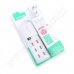 Адаптер захранване Omega, OL6USB15, 220V - 5V, 4.5A, USB 2.0 x6, White
