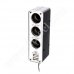 Разклонител за запалка на автомобил Omega, 3 sockets, 12V - 5V, 2x USB