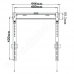Поставка за телевизор Omega, Mount, Fixed, 23"-60", 35kg, Alma, OUTV400SF