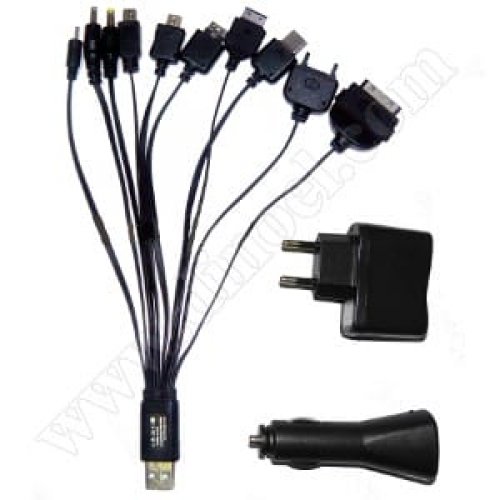 Адаптер захранване DMC, GF-030, 220V, 12V - 5V, 1A, USB 2.0