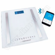 Кантар за баня Esperanza, '8in1' B.FIT, EBS016W, 180kg, MAX