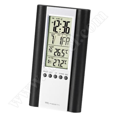 Метеорологична станция Fiesta, Digital, LCD, FSTT04B, Wired Sensor, Black