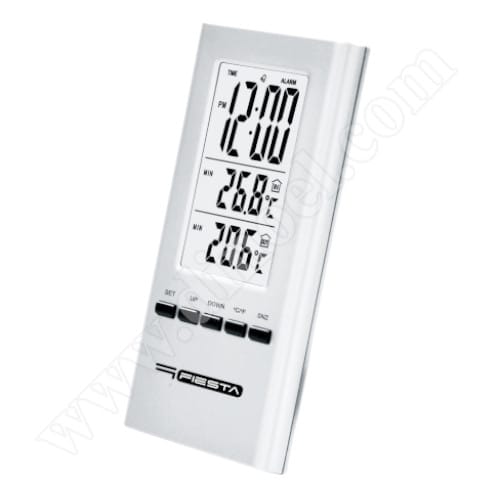 Метеорологична станция Fiesta, Digital, LCD, FSTT02B, Wired Sensor, Silver