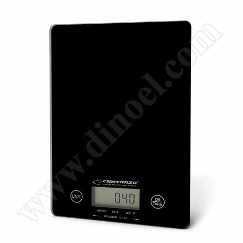 Електронна везна Esperanza, Lemon, Black, 5kg, MAX