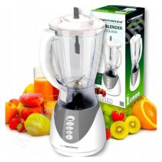Блендер Esperanza EKM023G, 350W, 1,5l, 3 скорости, Inox-White