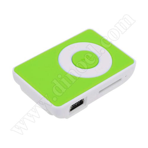 Мини плеър DMC, МP-8010, microSD, White, Green