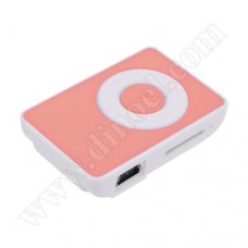Мини плеър DMC, МP-8010, microSD, White, Pink