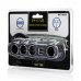 Разклонител за запалка на автомобил Omega, 4 sockets, 12V - 5V, 2x USB