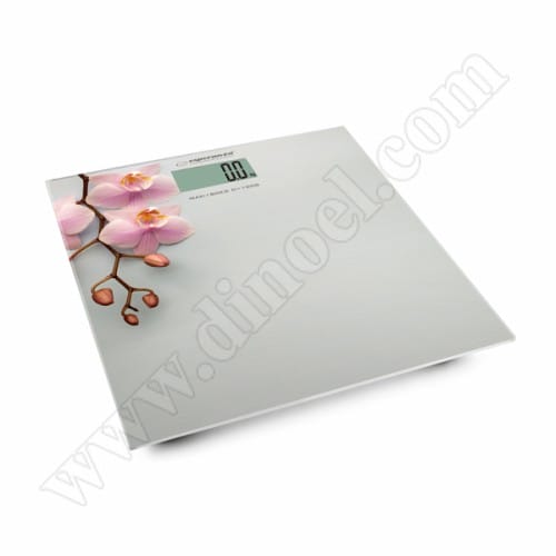 Кантар за баня Esperanza, Orchid, EBS010W, 180kg, MAX