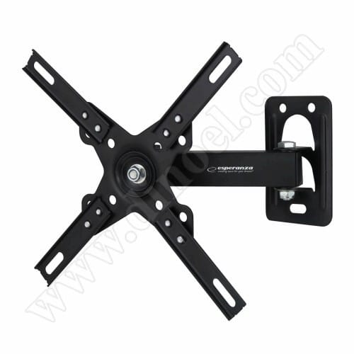 Поставка за телевизор Esperanza, Mount, Full Motion, 14"-50", 25kg, Horus, ERW011