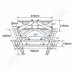 Поставка за телевизор Esperanza, Mount, Tilt, 26"-70", 55kg, 004, ERW004