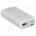 Външна батерия MediaRange,  5200 mAh, 1x USB, Power Bank, White