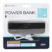 Външна батерия Platinet, 7200 mAh, 1x USB, Power Bank, Black