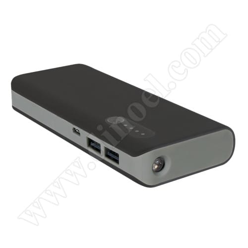 Външна батерия Platinet, 8000 mAh, 2x USB, Power Bank, Black