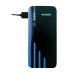 Външна батерия RoTech, 10000 mAh, 3x USB, Power, Bank, Blue