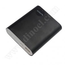 Външна батерия RoTech, 4800 mAh, 1x USB, Power Bank, Black