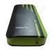 Външна батерия RoTech, 8000 mAh, 3x USB, Power Bank, Green