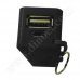 Външна батерия RoTech,  1500 mAh, 1x USB, Power Bank, Black