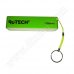 Външна батерия RoTech,  1500 mAh, 1x USB, Power Bank, Green