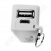 Външна батерия RoTech, 1500 mAh, 1x USB, Power Banк, White