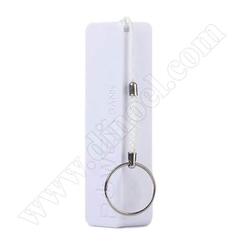 Външна батерия RoTech, 1500 mAh, 1x USB, Power Banк, White