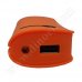 Външна батерия RoTech, 3000 mAh, 1x USB, Power Bank, Orange