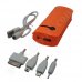 Външна батерия RoTech, 3000 mAh, 1x USB, Power Bank, Orange