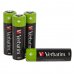 Батерии акумулаторни Verbatim, 1.2V, HR6, AA, Mignon, 2500mAh, 4бр.