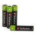 Батерии акумулаторни Verbatim, 1.2V, HR3, AAA, Micro, 950mAh, 4бр.x6