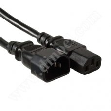 Захранващ кабел RoTech, UPS, 220V, C14-C13, 1.5m