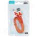 Кабел Omega, USB A(M) - USB micro-B(M), v.2.0, 1.0m, Flat, Red
