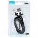 Кабел Omega, USB A(M) - USB micro-B(M), v.2.0, 1.0m, Flat, Black