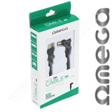 Кабел Omega, GOLD, HDMI(M) - HDMI(M), 4K, V1.4b,  1.5m, Blister, ъглов, Г-образен