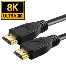 Кабел Omega, GOLD, HDMI(M) - HDMI(M), 8K, V2.1, Ultra Speed, 1.5m