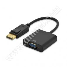 Адаптер RoTech, DisplayPort(M) - VGA(F), 0.20m