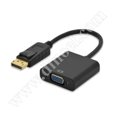 Адаптер RoTech, DisplayPort(M) - VGA(F), 0.20m