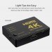 Превключвател RoTech, HDMI(F)x3 към HDMI(F), FLAT, 2K4K