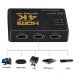 Превключвател RoTech, HDMI(F)x3 към HDMI(F), FLAT, 2K4K
