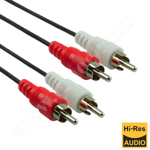 Кабел RoTech, RCA(M)x2 - RCA(M)x2,  3.0m